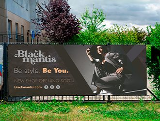 Fabric Fence Banners