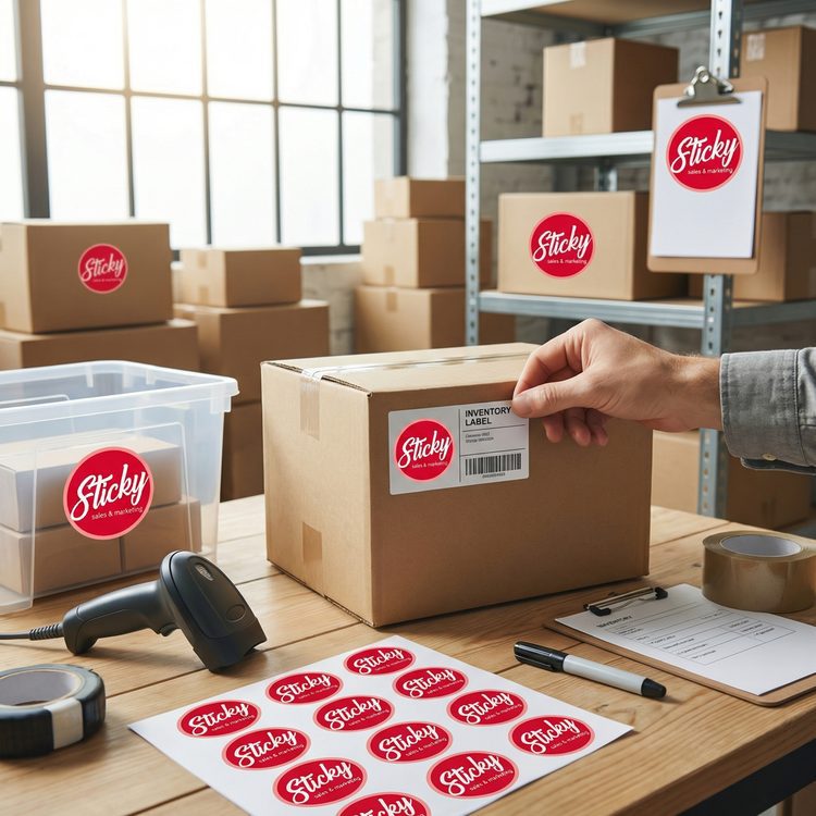 Inventory Control Stickers