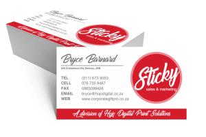 Sticky Sales and Marketing-Printing